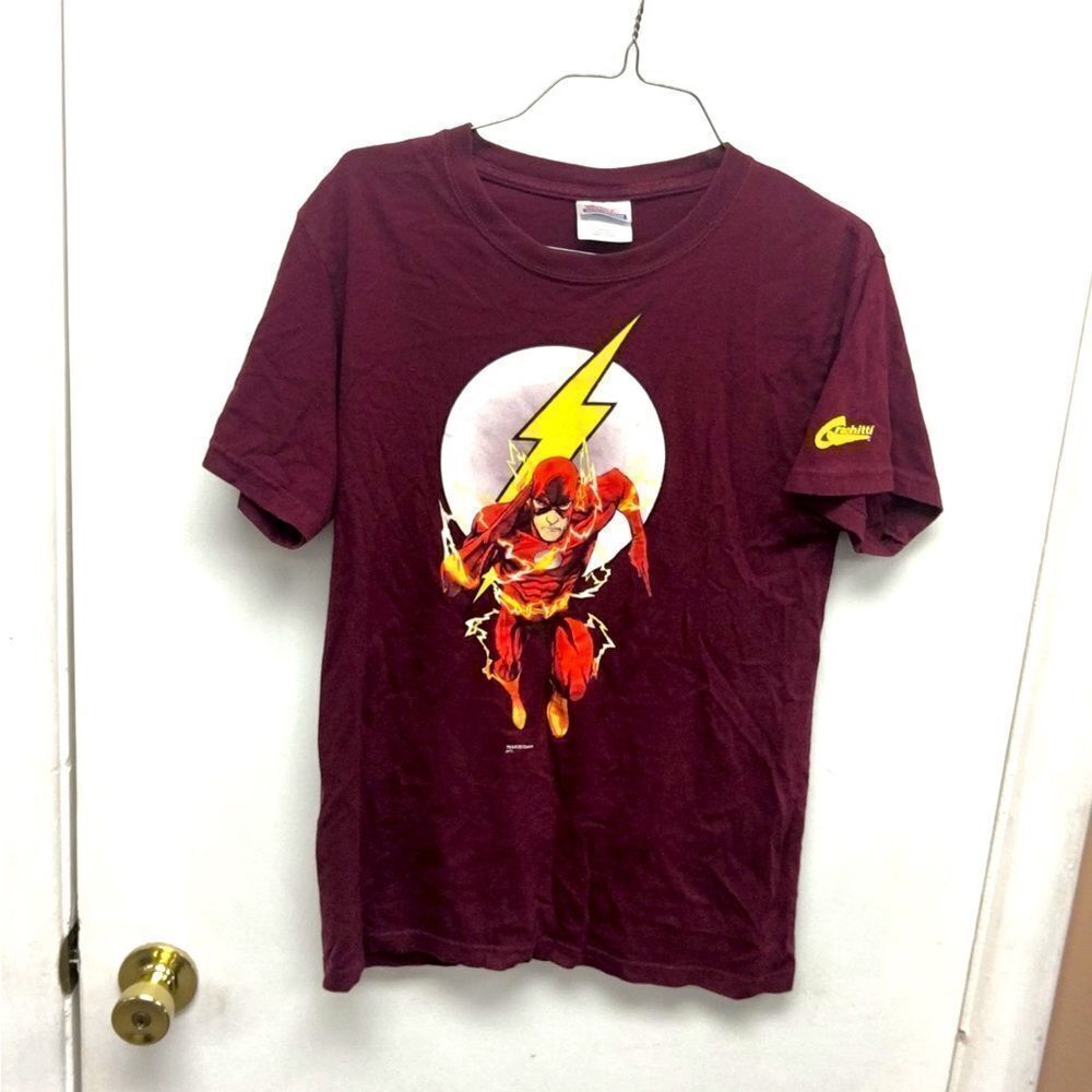 Vintage Graphitti DC Comics Flash Shirt Mens size Small